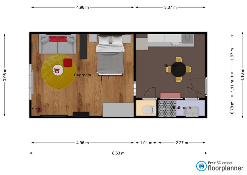 塞格德Flora Apartman公寓 外观 照片